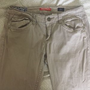 Union Bay tan boot cut jeans